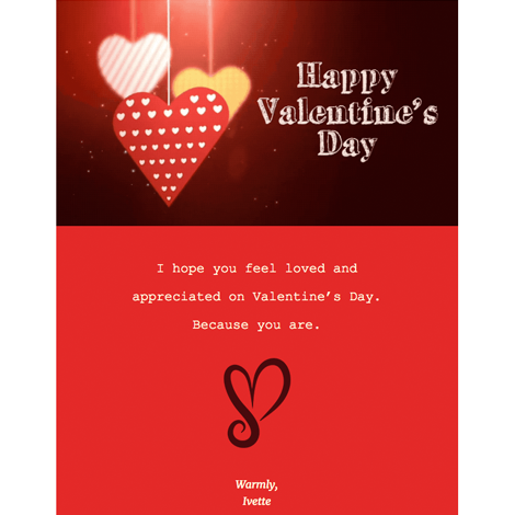 Paper Heart Valentine